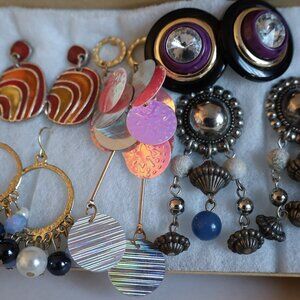 Lot of 5 Party Earrings for Any Occasion!